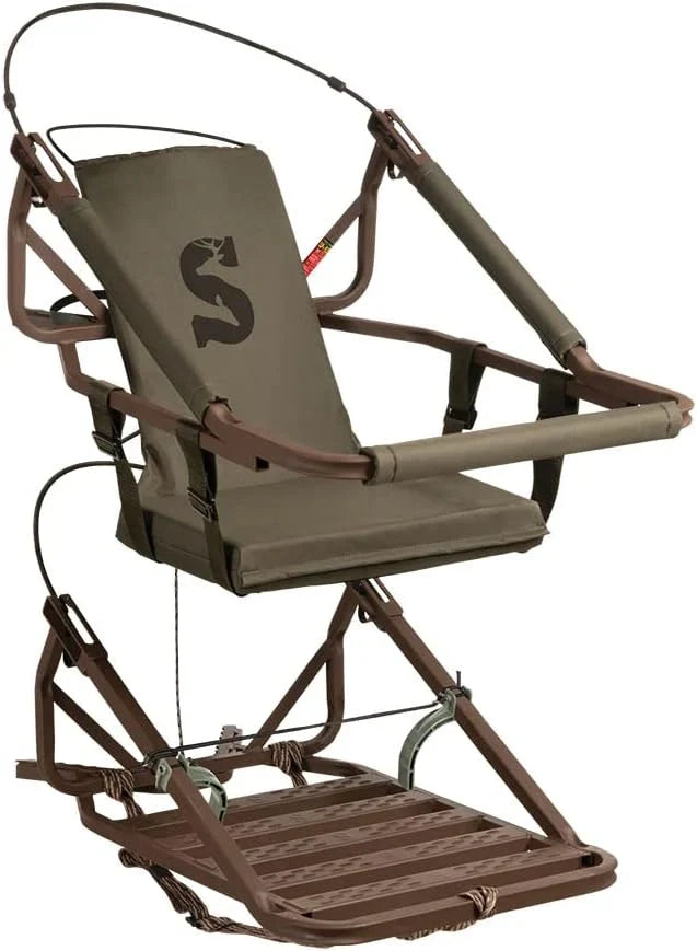 Tree frame type viper steel climbing device
