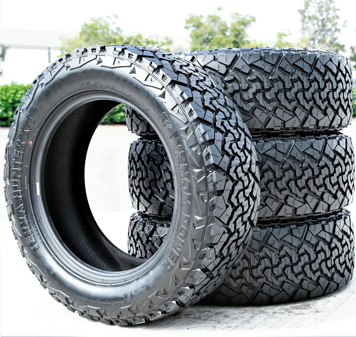 Venom Power Terra Hunter X/T XT Truck/SUV All-Terrain Mud Off-Road Radial Tire-305/40R22 305/40/22 305/40-22 114H Load Range XL 4-Ply BSW Black Side Wall