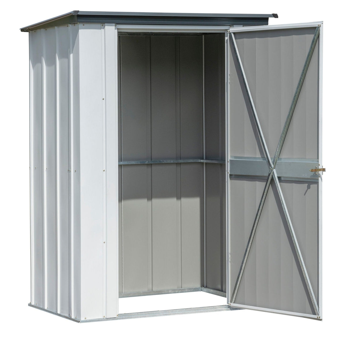 Spacemaker Patio Steel Storage Shed, 4-ft x 3-ft