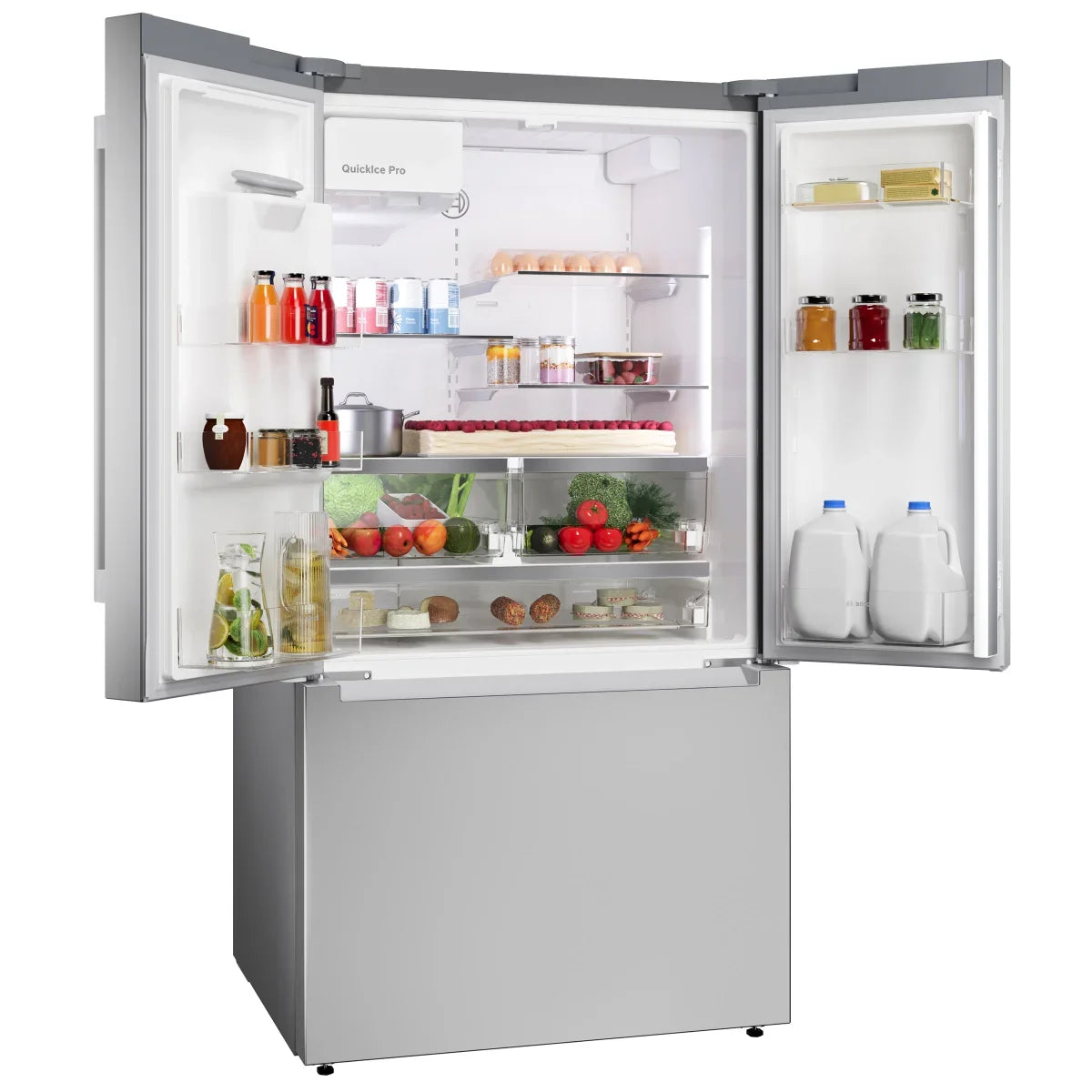 500 Series 24 in Stainless Steel German Made Third Rack Dishwasher with Pocket Handle
