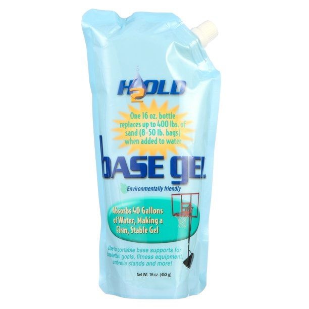 Absorbent Polymer Base Gel, Absorbs 40 Gallons of Water, 16-oz