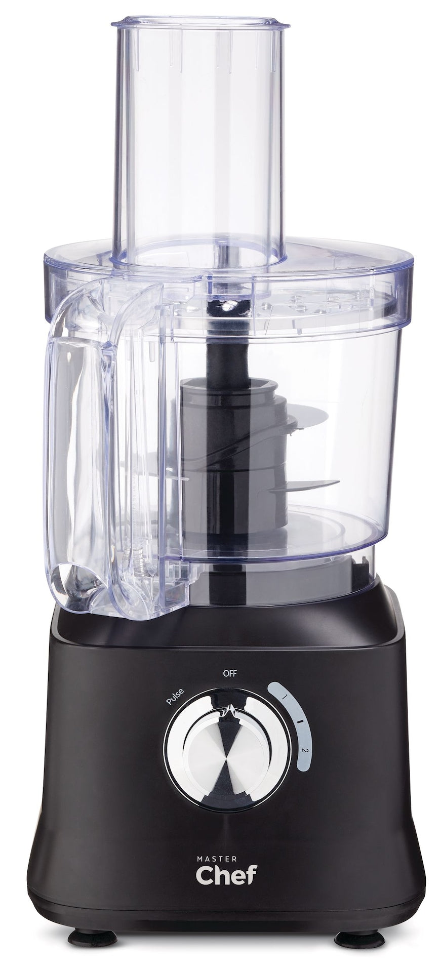 2-Speed Electric Food Processor with Pulse Function, Black