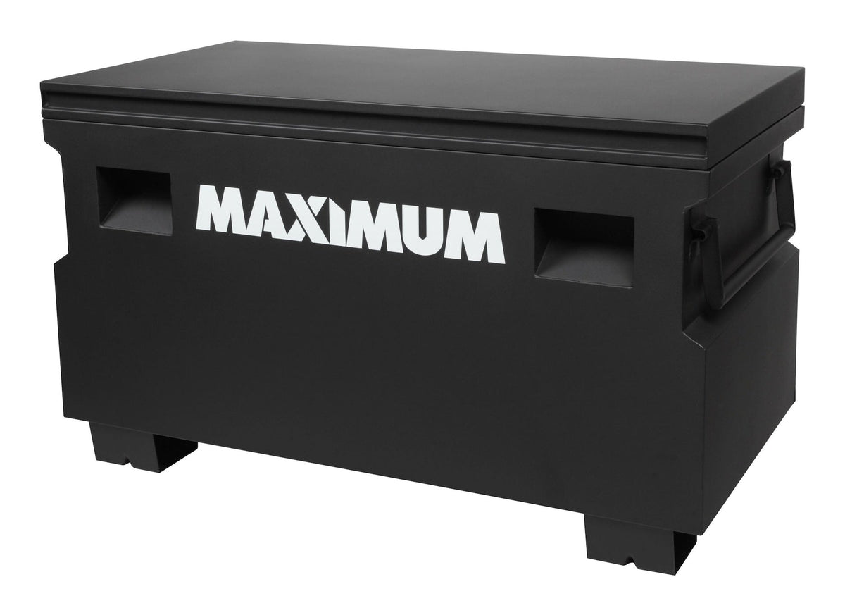 Jobsite Storage Box, Black, 48-in