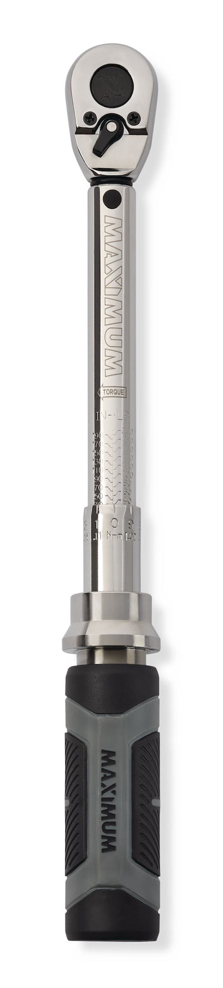 Torque Wrench, 1/4-in Drive, 40-200 in-lb