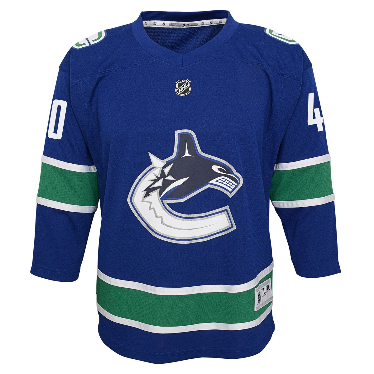 Replica Player Jersey, Elias Pettersson, Youth, Assorted Sizes