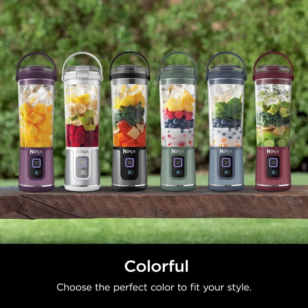Blast Portable Cordless Personal Blender with Leak-Proof Lid, Blue