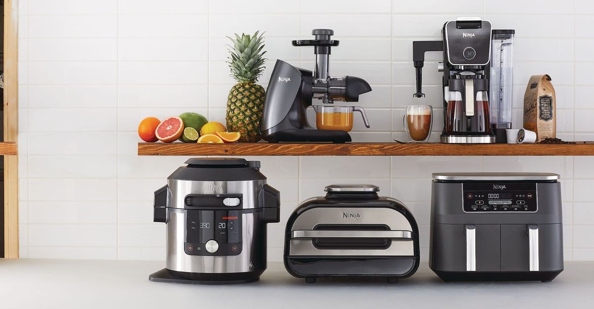 2-Basket Air Fryer with 6 Cooking Functions, 8 Qt