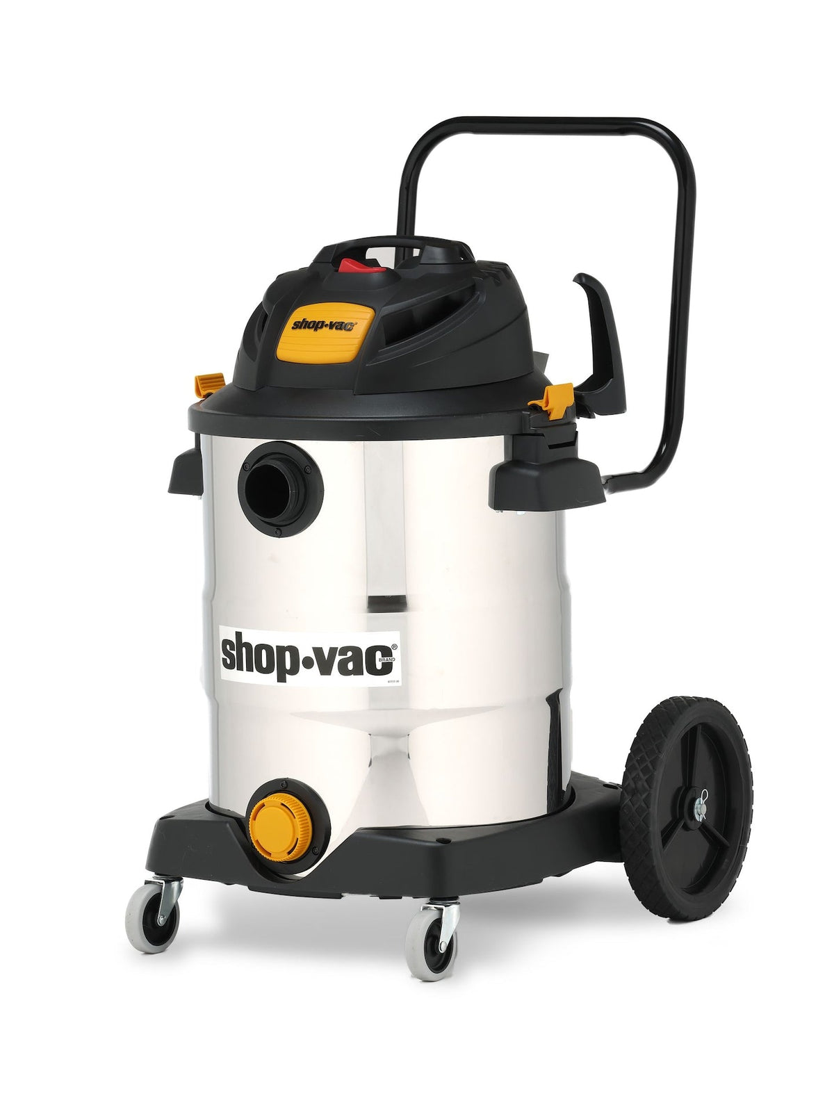 6.5 SVX2 Peak HP Stainless Steel Wet/Dry Shop Vacuum with Hose & Accessories, 60.5-L