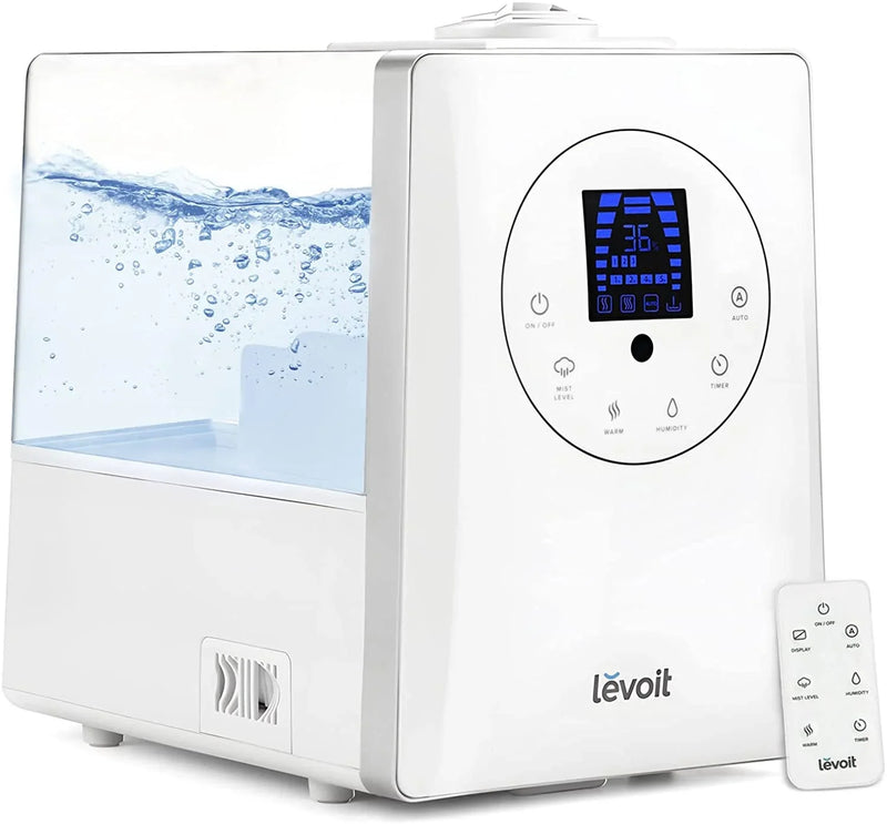 Humidifiers for Bedroom Large Room 6L Warm and Cool Mist for Families Plants with Built-in Humidity Sensor Z9035