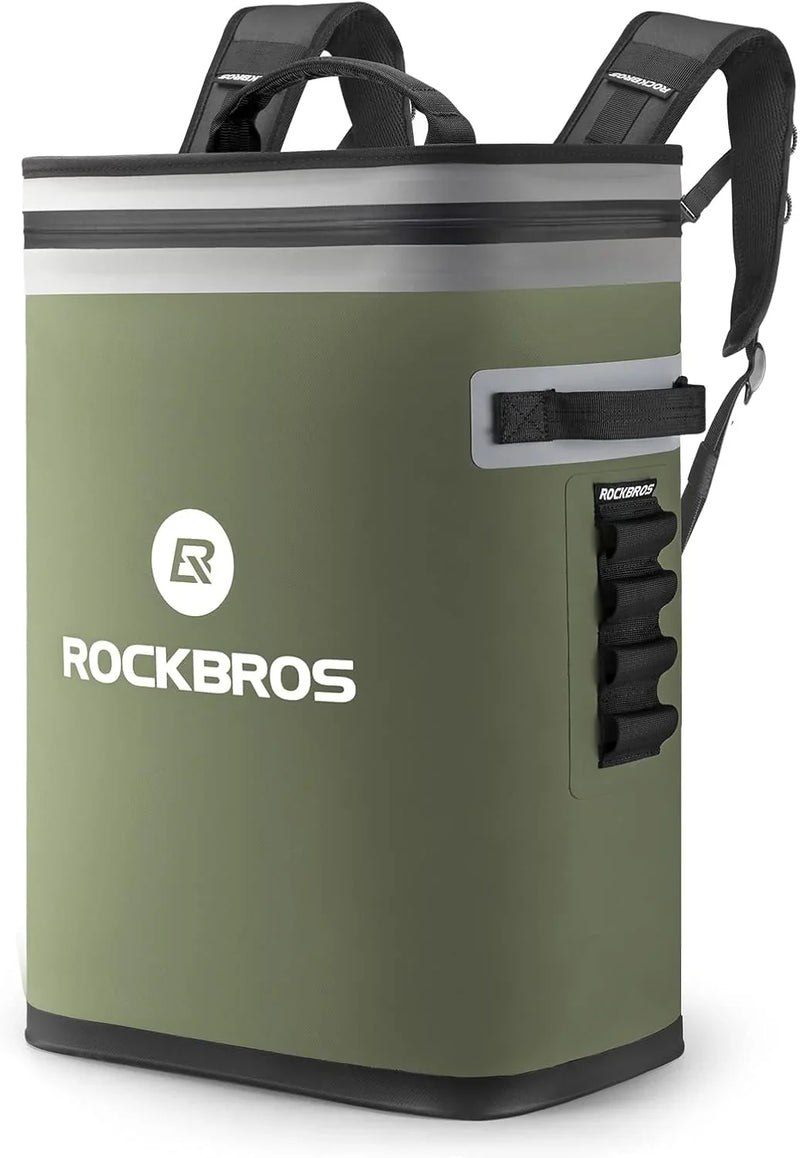 Backpack cooler, leak-proof soft-edge cooling bag, waterproof and insulated backpack cooler, 36 capacity soft cooling bags, suitable for camping, fishing, parties, and picnics. F9118