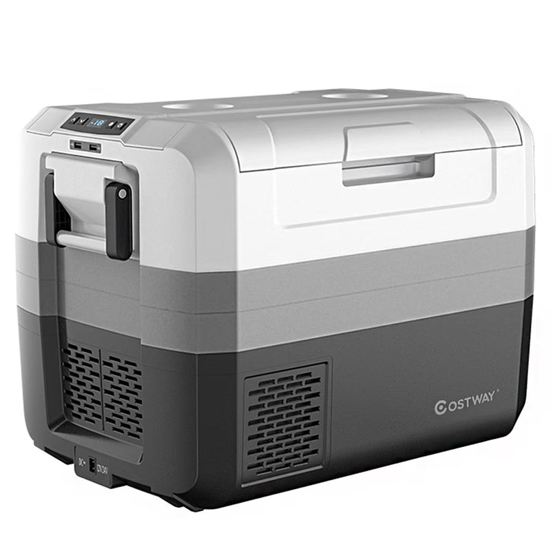 58 Quart Portable Electric Car Cooler Refrigerator Compressor Freezer for RVs Camping Y1815