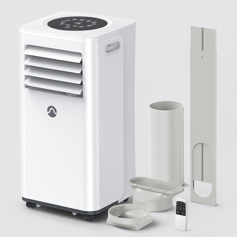 Portable Air Conditioners, 10000 BTU Air Conditioner Portable for Room up to 450 Sq. Ft., 3-in-1 Portable AC Unit with Digital Display, Remote Control, Window Installation Kit, 24H Timer, Sleep Mode M3298