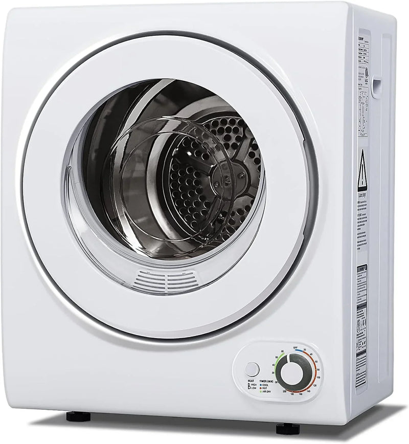 Euhomy 110V Portable Clothes Dryer 850W Compact Laundry Dryers 1.5 cu.ft Front F1581