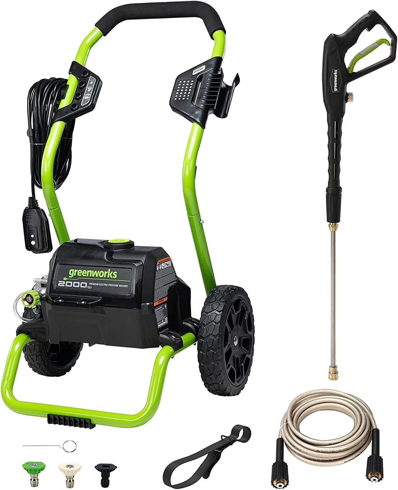 2000 Max PSI, 1.1 GPM (13 Amp) Electric Pressure Washer GPW2000-1RG W1131