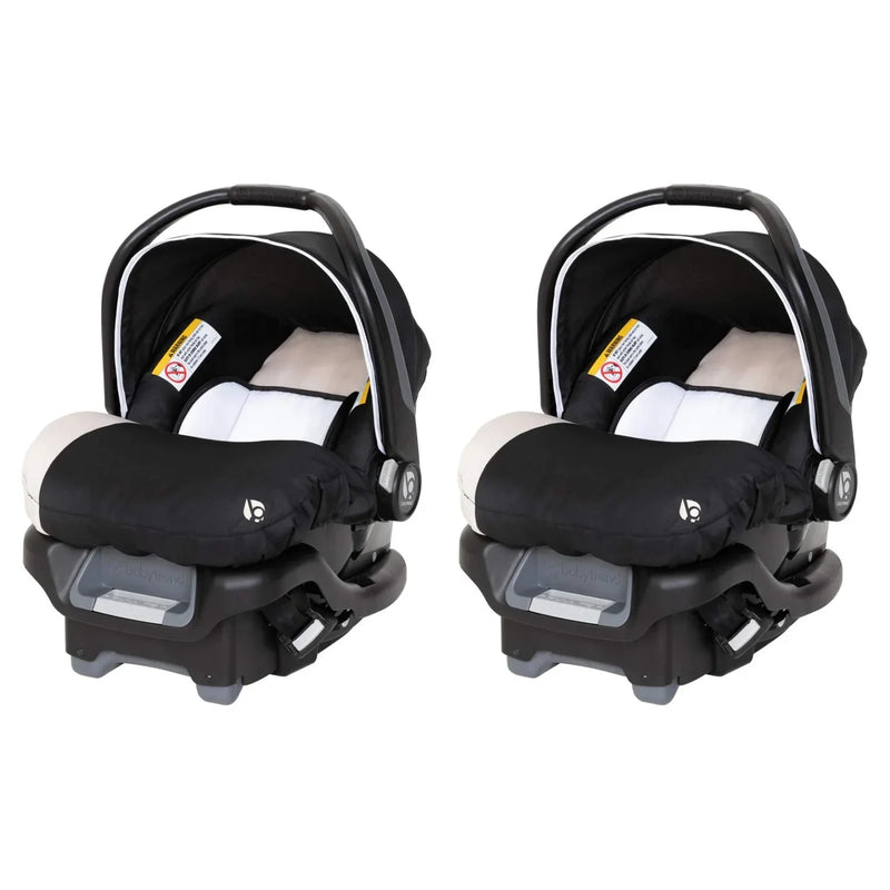 Car seat belt-style travel set for babies, equipped with a safety belt and additional comfort cover, suitable for babies weighing no more than 35 pounds. 2 sets, khaki color A4715