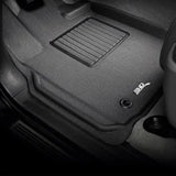3D MAXpider Mat Custom-fit All-weather Car Mats; Row 1 and 2 Only
