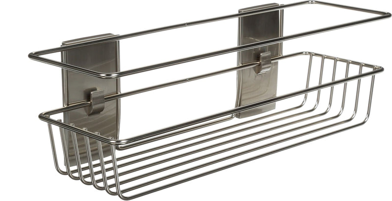 Command Bath Shower Caddy, Satin Nickel J0001