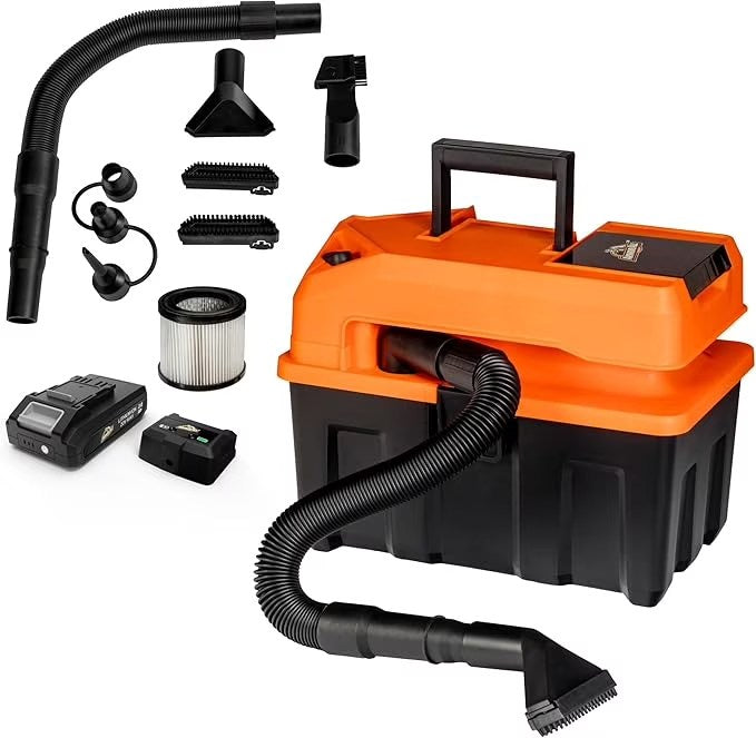 2.5-Gallon 20V Cordless Wet Dry Vacuum C DVTB202 0902 Q8398