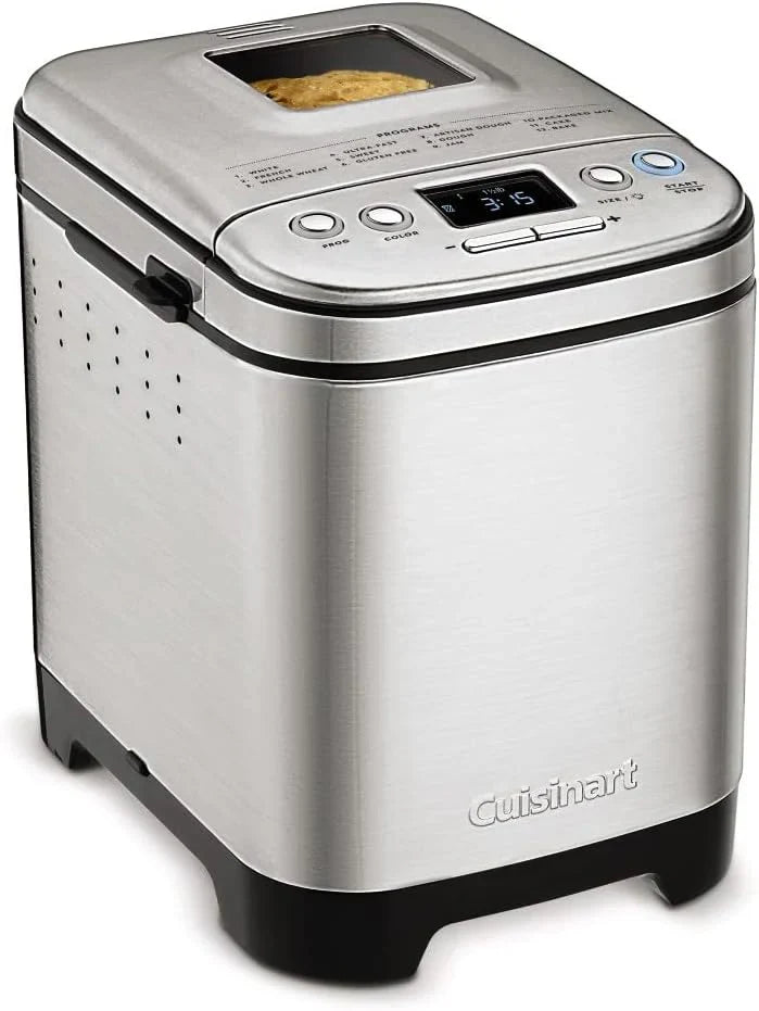 Bread Maker Machine, Compact and Automatic, Up to 2lb Loaves Q8247