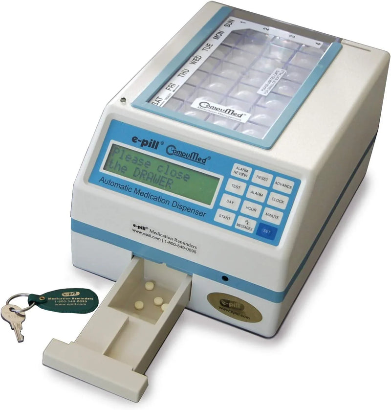 CompuMed - Tamper Resistant Automatic Pill Dispenser - AC Powered I3901