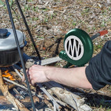 Blower Popcorn Fan, Manual BBQ Forge Air Blower with Hand Crank for Camping Picnic Outdoor - 80W-350W(150W)