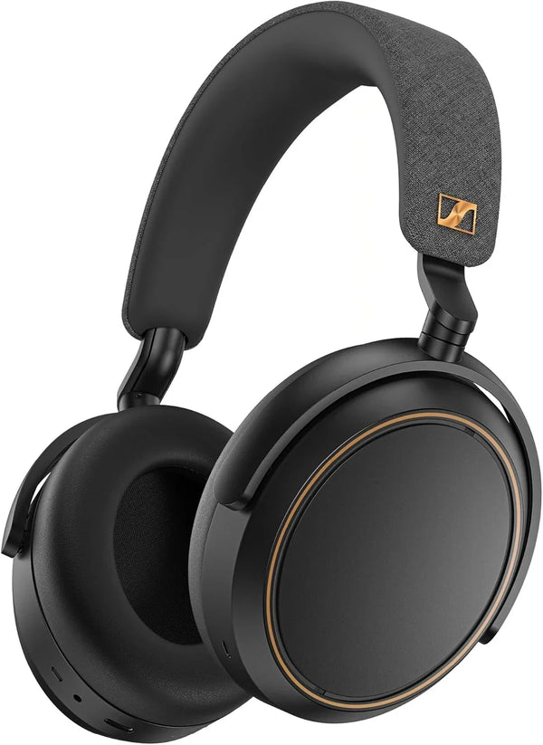 Consumer-grade audio power 4 wireless headphones - Support Wireless connection, equipped with adaptive noise cancellation function, clear calls, up to 60 hours of battery life, and customizable sound effects. White model. W4270