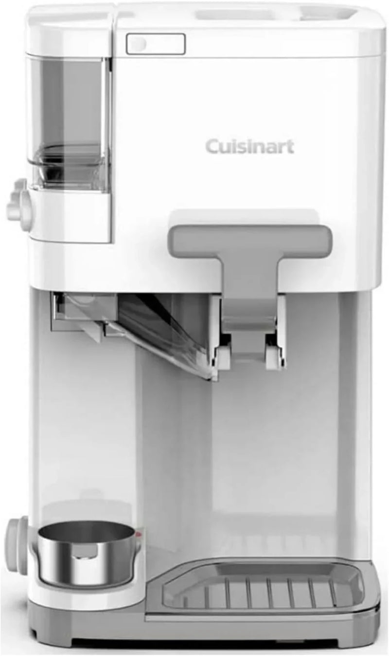 Soft Serve Ice Cream Machine- Mix It In Ice Cream Maker for Frozen Yogurt, Sorbet, Gelato, Drinks 1.5 Quart, White, ICE-48 Z8212