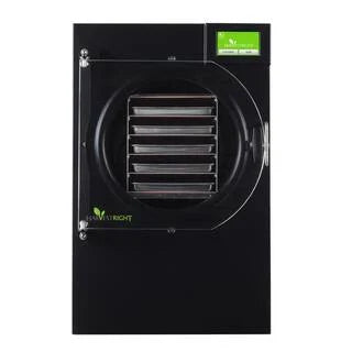 5-Tray Medium Black Aluminum Freeze Dryer with Mylar Starter Kit HRFD-SBL X1276