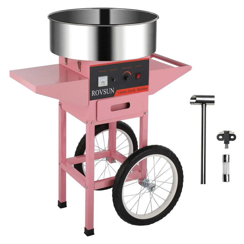 21 Inch Cotton Candy Machine Cart Q6014