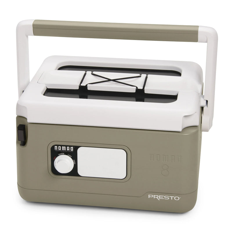 8-Quart Nomad Traveling Slow Cooker in Tan N9383