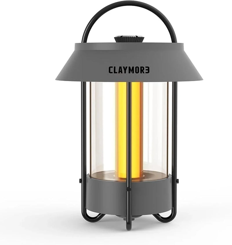 Desk Lamp (Dark Gray) - A beautiful portable outdoor lamp, featuring 4 different lighting heads, equipped with a 6700 mAh rechargeable battery, with a brightness of up to 660 lumens, and featuring waterproof functionality. Suitable for F6568