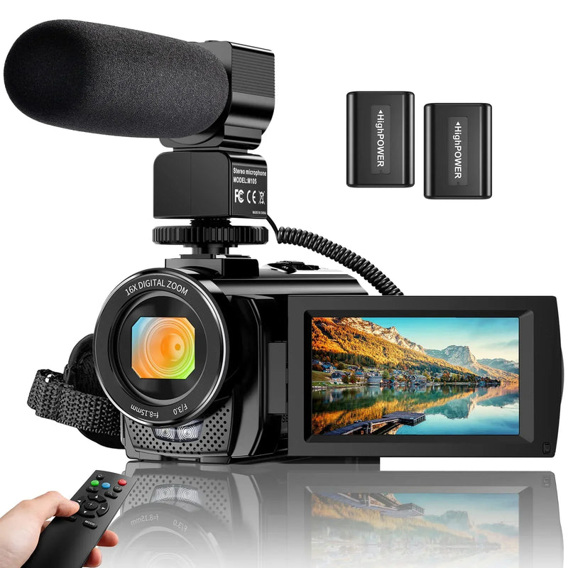 Video Camera Vlogging Camera Recorder FHD 1080P Q8402