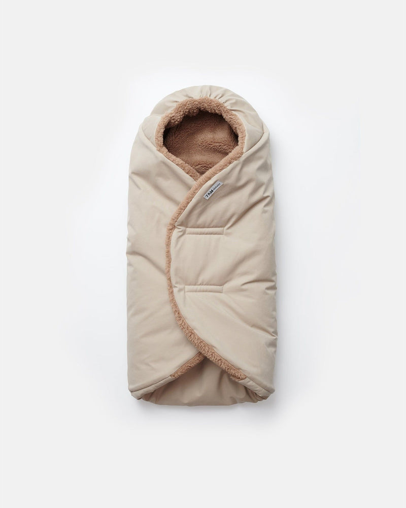 Enfant Nido Benji Sherpa Lining Infant Wrap, Oat L3659