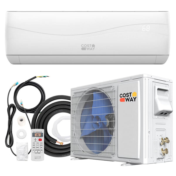 18000 BTU Mini Split Air Conditioner Heater 19 SEER2 1250 Sq. Ft Coverage I0150