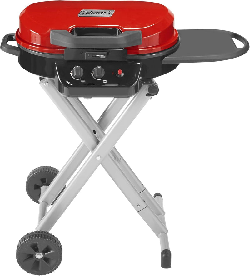 285 Portable Stand-Up Propane Grill - Grill with 3 Adjustable Burners, Instastart Ignition and 20,000 BTUs of Power - 285 Sq. In. Cooking Area J1283
