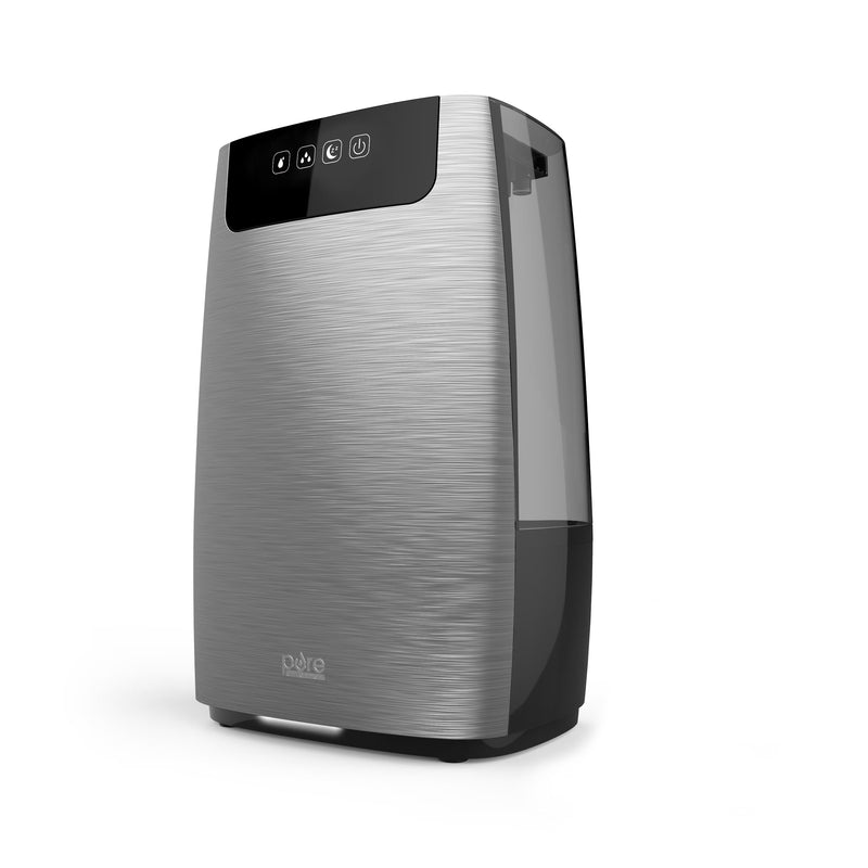Enrichment HumeXL Ultrasonic Cool Mist Humidifier - Large, Easy-to-Clean Tank, High/Low Mist, 2 360 Mist Nozzles and Night Mode Z8137
