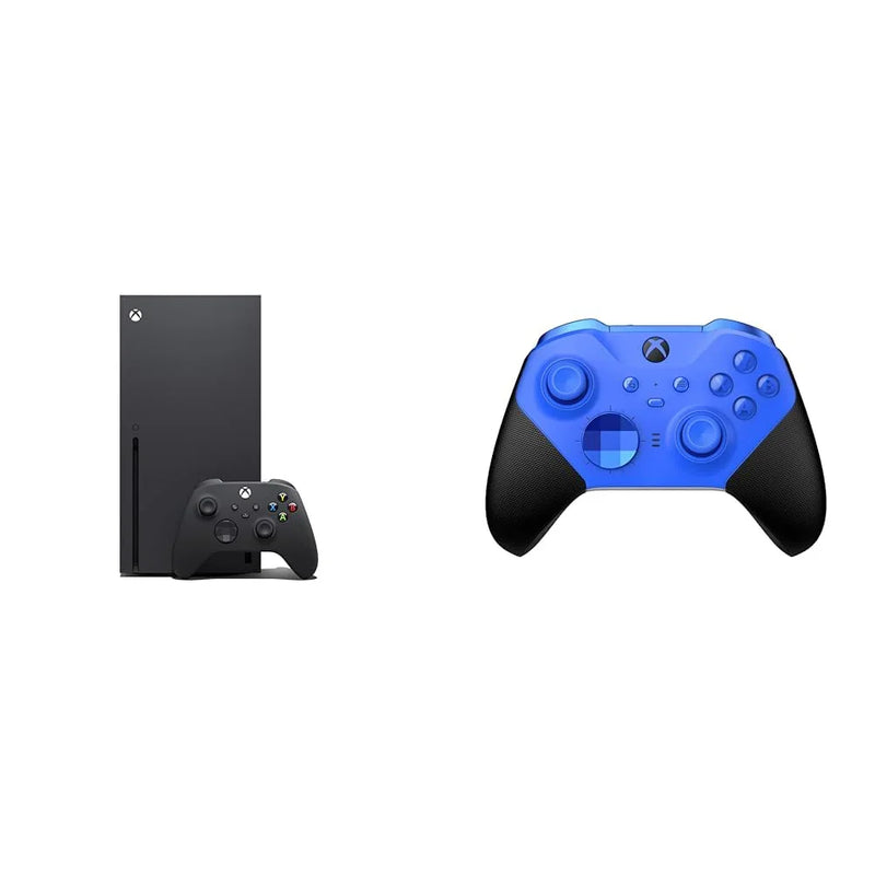 Game console - 1TB solid-state drive - Includes wireless controller - 4K games - 120 frames per second - Brown black lacquer color L9177