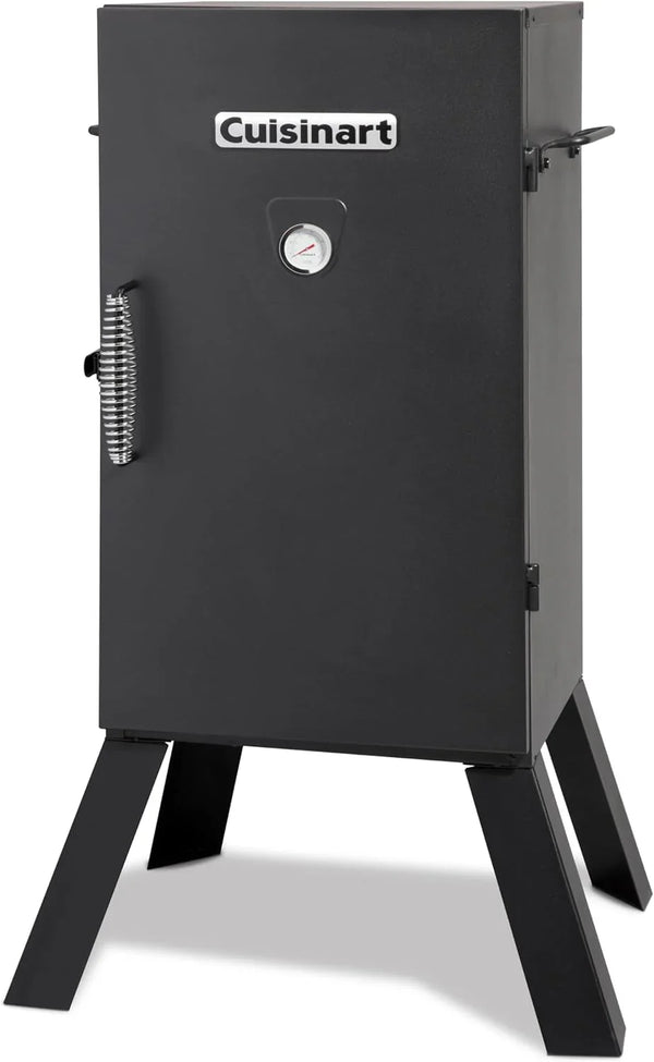 30" Electric Smoker, 3 Adjustable Racks, Large Capacity BBQ Meat Smoker, Water & Wood Trays for Smoked Meat, Brisket, Salmon & Jerky, Adjustable Temperature Control W6490