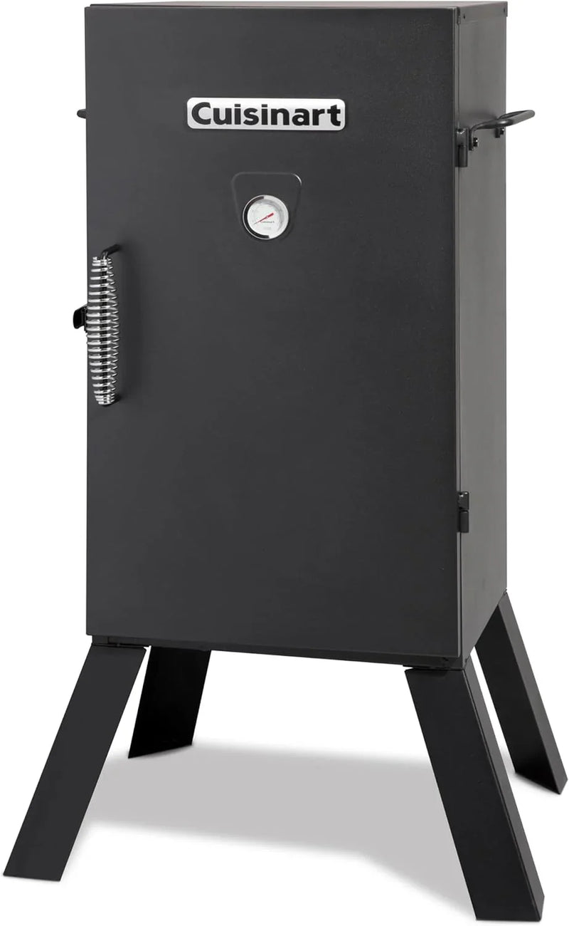 30" Electric Smoker, 3 Adjustable Racks, Large Capacity BBQ Meat Smoker, Water & Wood Trays for Smoked Meat, Brisket, Salmon & Jerky, Adjustable Temperature Control W6490