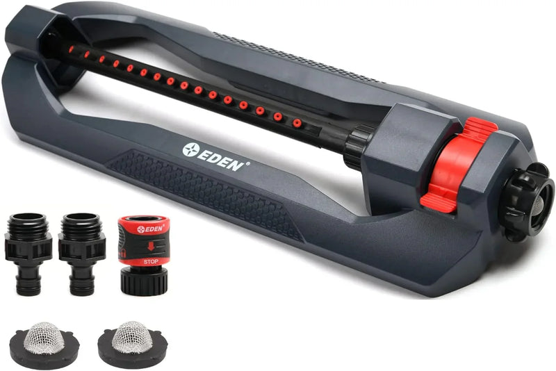 Eden Lawn & Garden Essential Oscillating Sprinkler | Water Sprinkler for Yard H2201