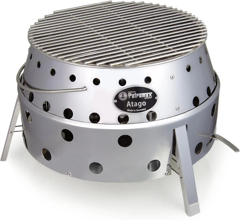 Portable camping grill - Stainless steel material - Charcoal mode - Outdoor type - Portable D1521