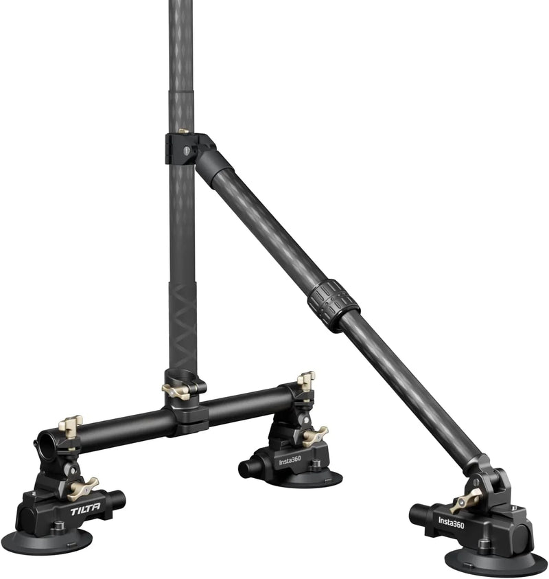Double suction cup vehicle mounting bracket C3409