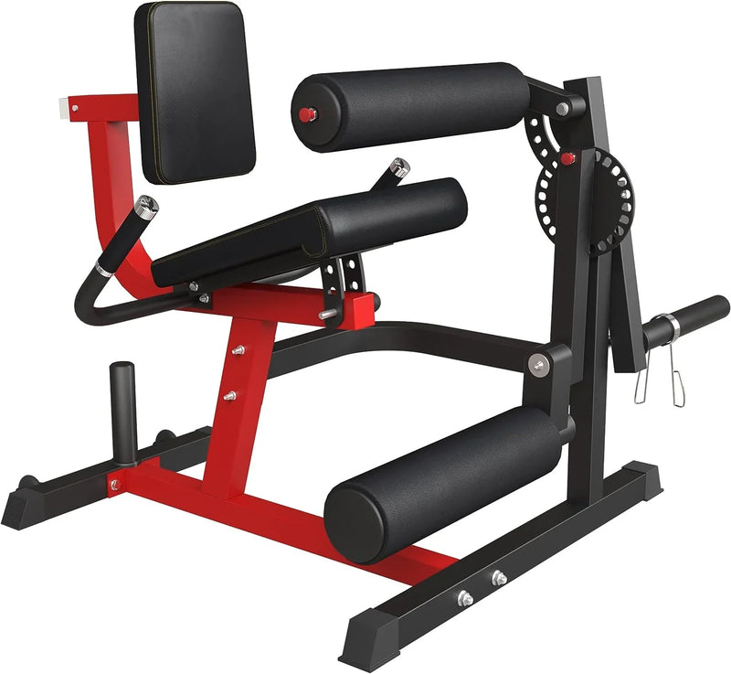 GMWD Leg Extension Machine and Curl, Lower Body Special Leg Machine, Adjustable Leg Exercise Bench E1636