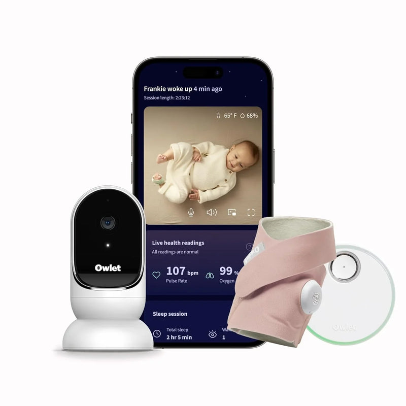 Two-channel camera tracking and notification function, which can monitor the baby's heart rate and blood oxygen level in real time, and display the results in 1080p high-definition through WiFi video for viewing. R6379