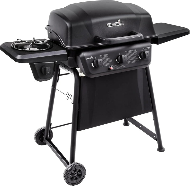 Convective 3-Burner with Side Burner Propane Gas Stainless Steel Grill N3444