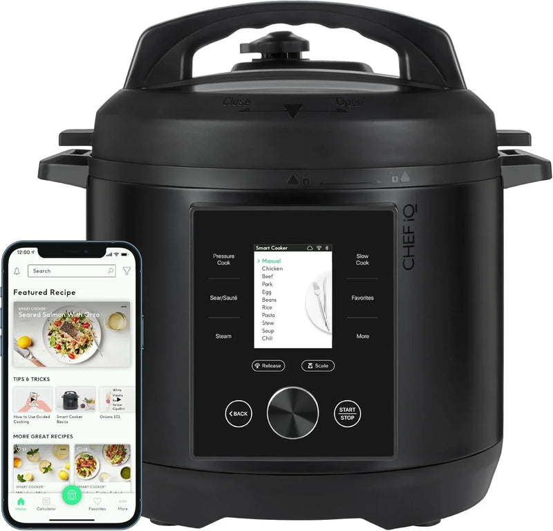 Intelligent oven and fryer combo, 11 integrated functions - countertop convection oven for baking, roasting, air frying, baking, dehydrating, 1750 watt power, 25 gallon capacity, controlled by touch screen for quick cooking - black V6675