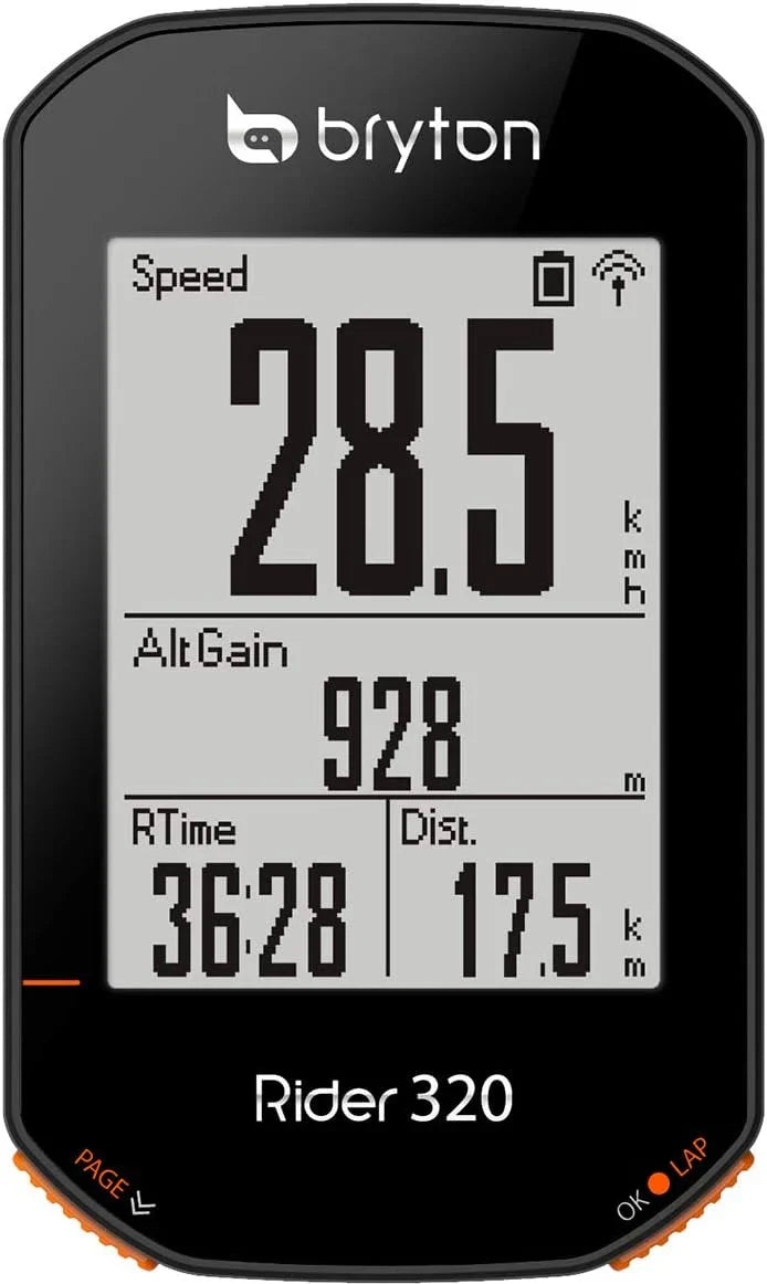 Global Positioning System Bicycle Timer, Black Version E2681