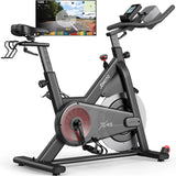 Exercise bike - An indoor cycling bike with readable magnetic resistance and belt drive function