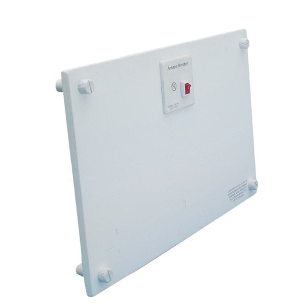 Ceramic Electric Heater with Standard Mounting, 100W, White X0353