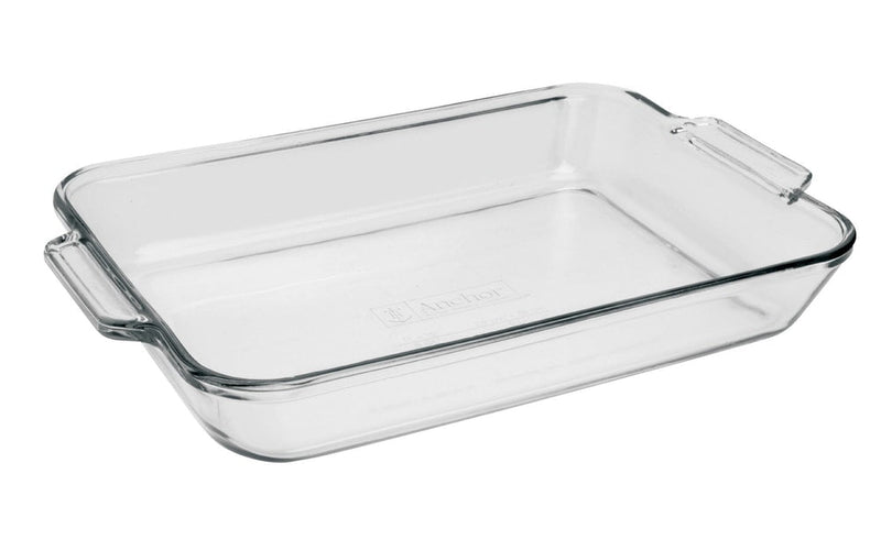 Oven Basics Glass Utility Roaster Pan, 5-qt T4896